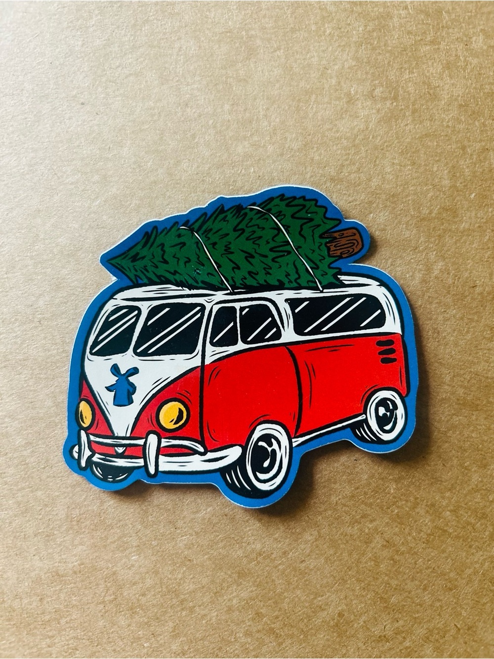 Dutch Bros winter 2025 drop sticker